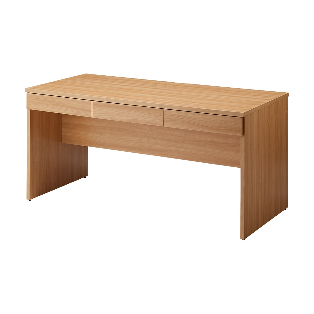 奥行選べるデスクシリーズ デスク単品 幅150cm・奥行70cm オフィス 事務 書斎机 机 588224