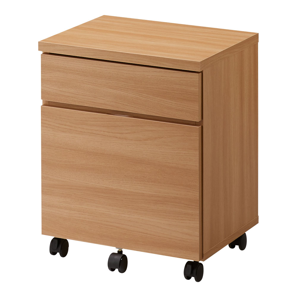 奥行4タイプ選べるデスクシリーズ サイドチェスト幅44.5cm サイド 脇机 机 588225