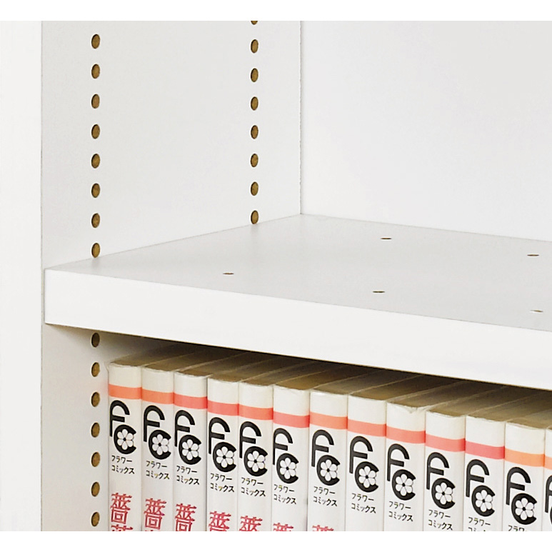 1cmピッチ スライド式すき間収納ワゴン 8段2列セット （DVD収納＆コミック・漫画本収納用） CD DVDラック 本棚 ラック シェルフ 588809