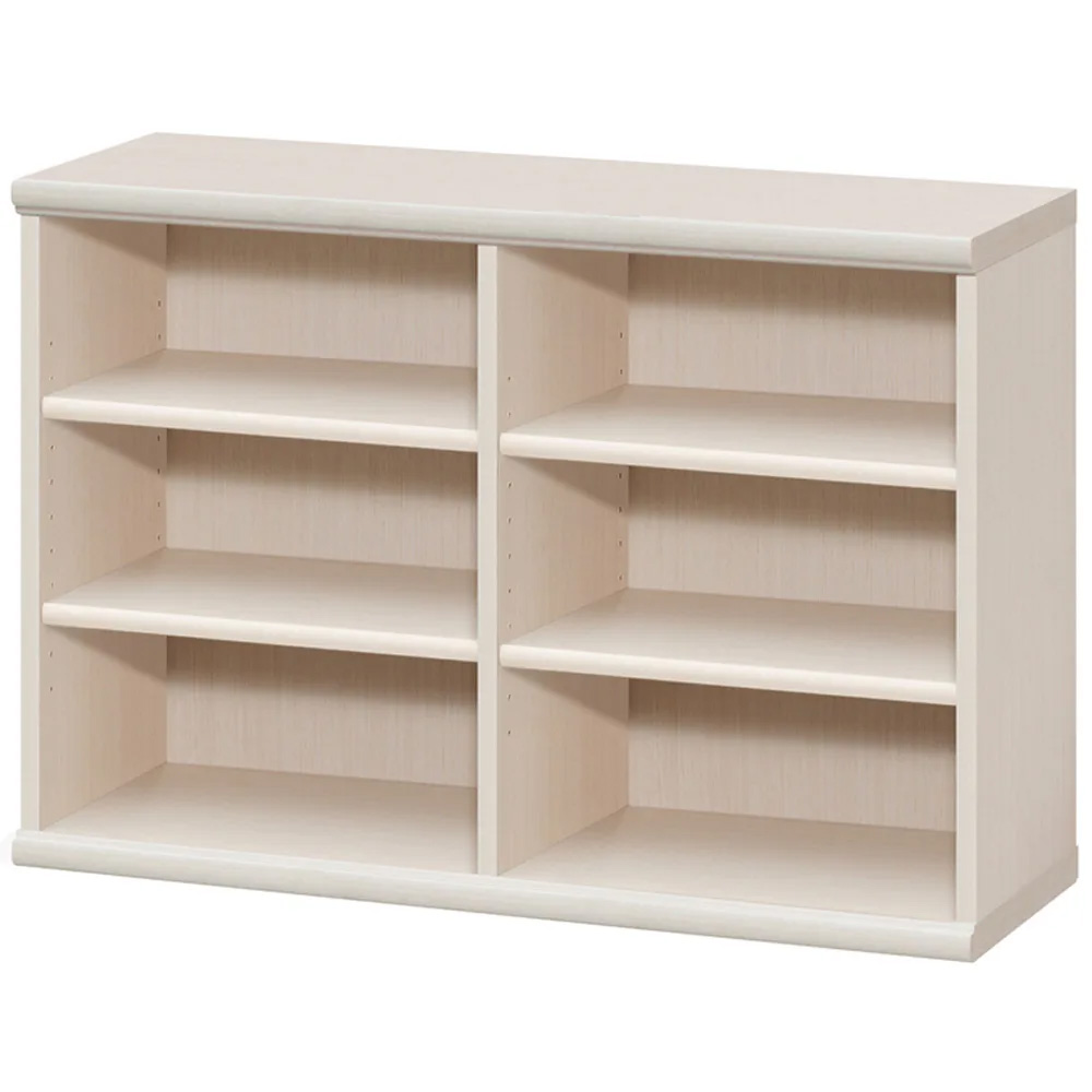 棚位置が全て選べるオープン本棚 幅86.5cm高さ60cm コミックラック 本棚 ラック シェルフ 589004