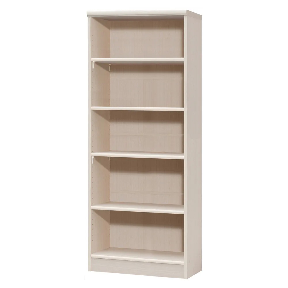 棚位置が全て選べるオープン本棚 幅59.5cm高さ150cm 本棚 ブックシェルフ 書棚 ラック シェルフ 589017