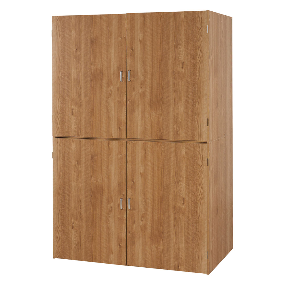 【国産】手軽に押し入れが作れる布団タンス 幅120cm ワードローブ クローゼット 衣類収納 589516