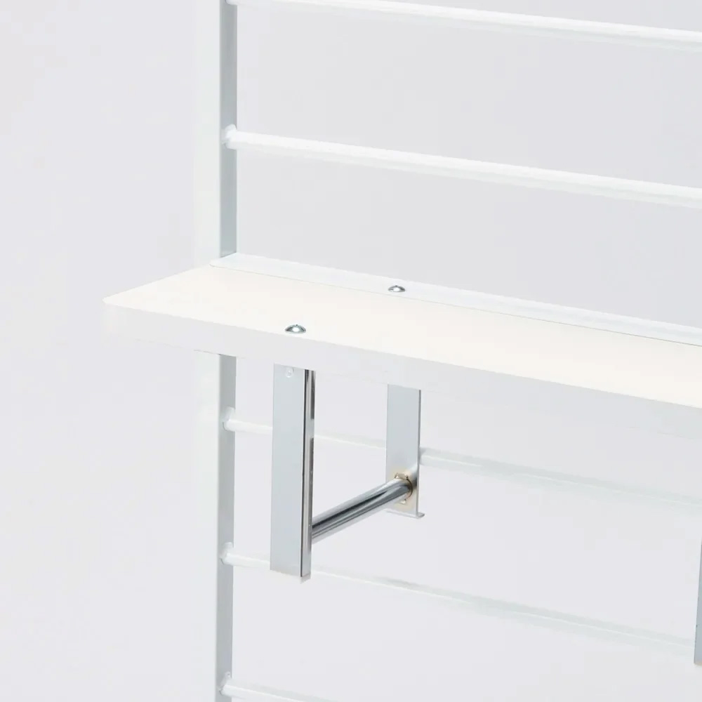 突っ張り式薄型ブティックハンガーシリーズ ロータイプ 幅65cm 対応天井高183.5cm-248.5cm ハンガーラック パイプハンガー 衣類収納 589603