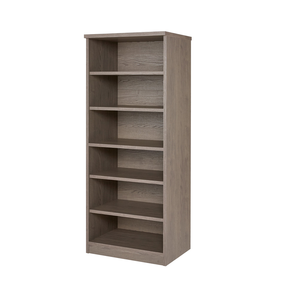 斜め天井にも置ける少し背の低いワードローブ 棚タイプ ワードローブ クローゼット 衣類収納 589803