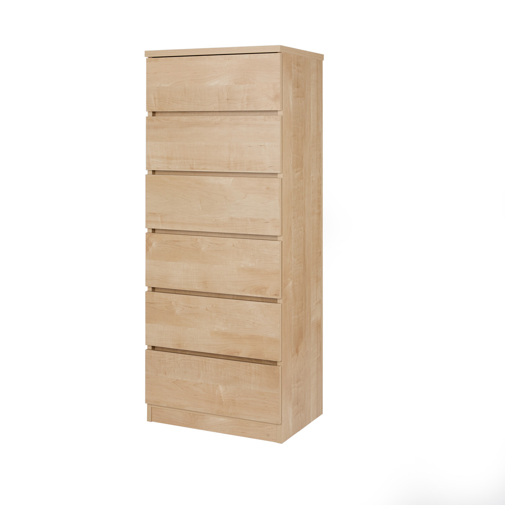 斜め天井にも置ける少し背の低いワードローブ チェストタイプ タンス 衣類収納 589804