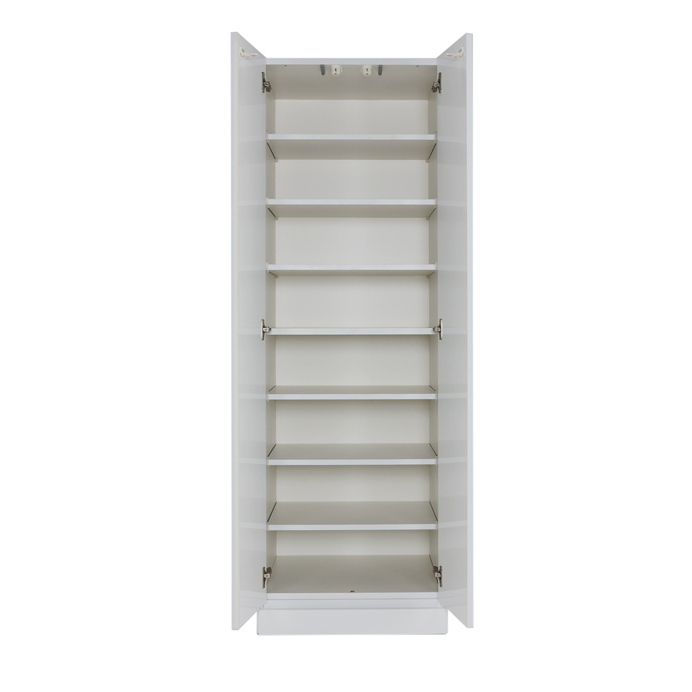 リビングワードローブ 棚タイプ 幅60cm奥行56cm高さ180cm ワードローブ クローゼット 衣類収納 589811