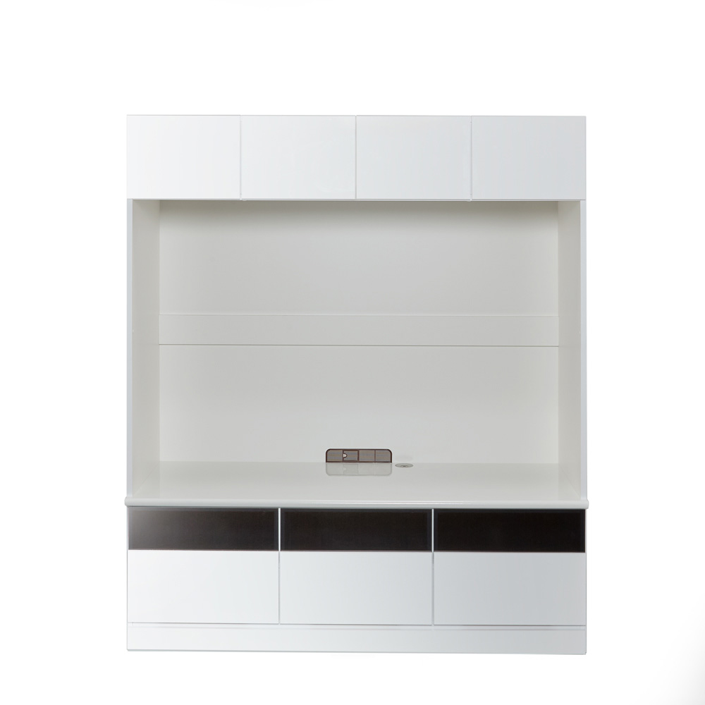 リビングワードローブシリーズ テレビ台 幅155cm奥行57cm高さ180cm 壁面収納テレビ台 テレビ台 テレビボード 589819