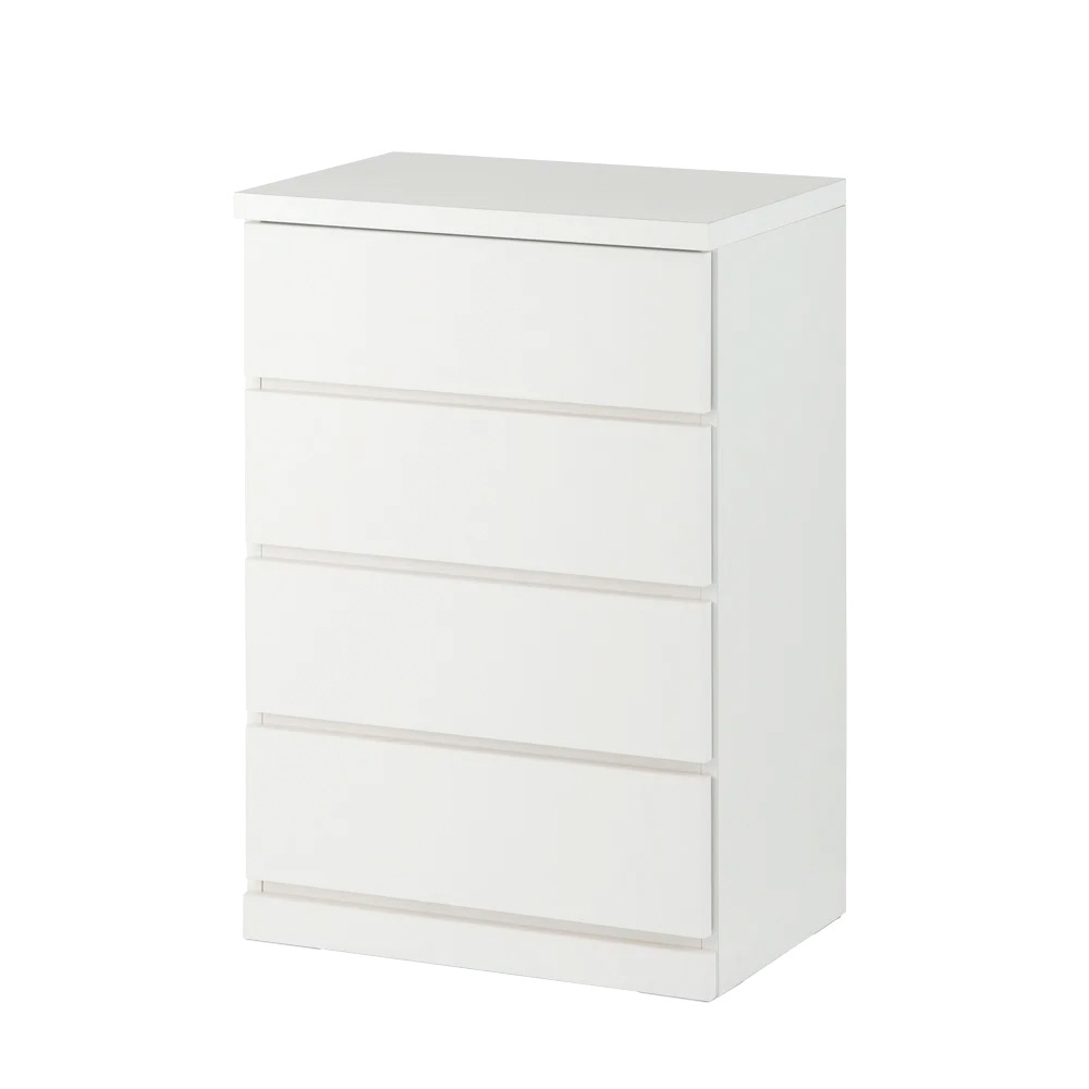 隠しキャスター付きチェスト 4段・高さ86.5cm幅60cm奥行40cm リビング リビング収納 590131