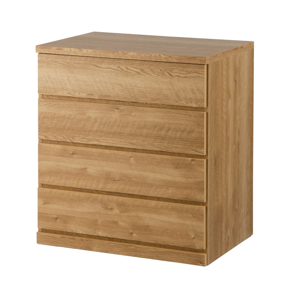 隠しキャスター付きチェスト 4段・高さ86.5cm幅80cm奥行55cm リビング リビング収納 590137