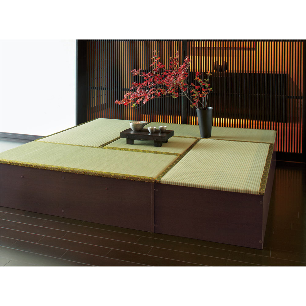 ユニット畳シリーズ お得なセット 4.5畳セット 幅180奥行180cm 高さ31cm ユニットシェルフ リビング収納 585612