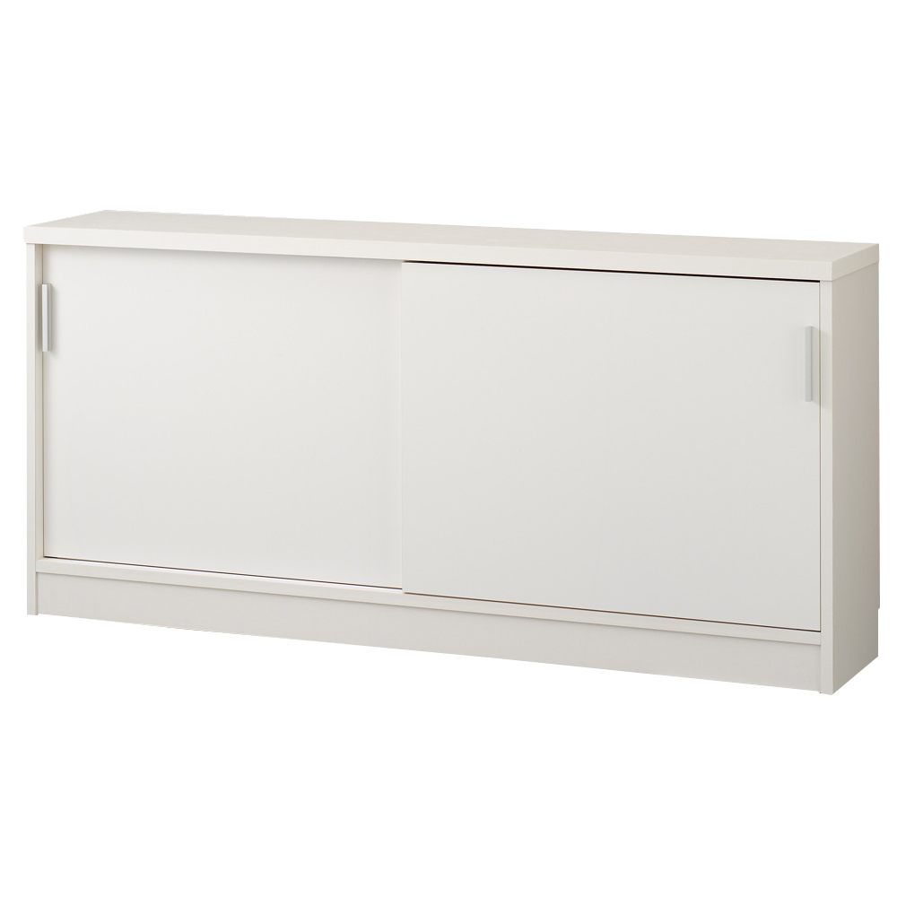 引き戸カウンター下収納庫 奥行23高さ70cmタイプ 収納庫・幅150cm キャビネット リビングボード リビング収納 585813