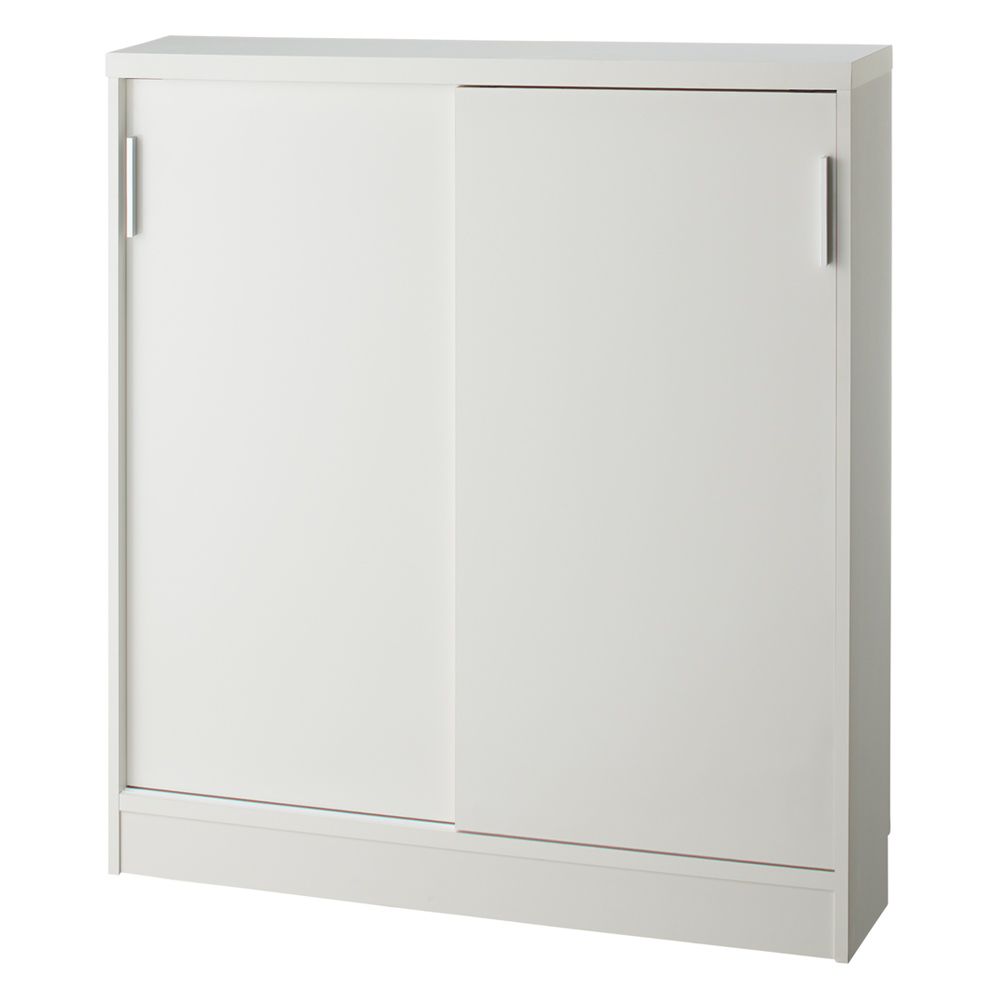 引き戸カウンター下収納庫 奥行23高さ100cmタイプ 収納庫・幅90cm キャビネット リビングボード リビング収納 585831