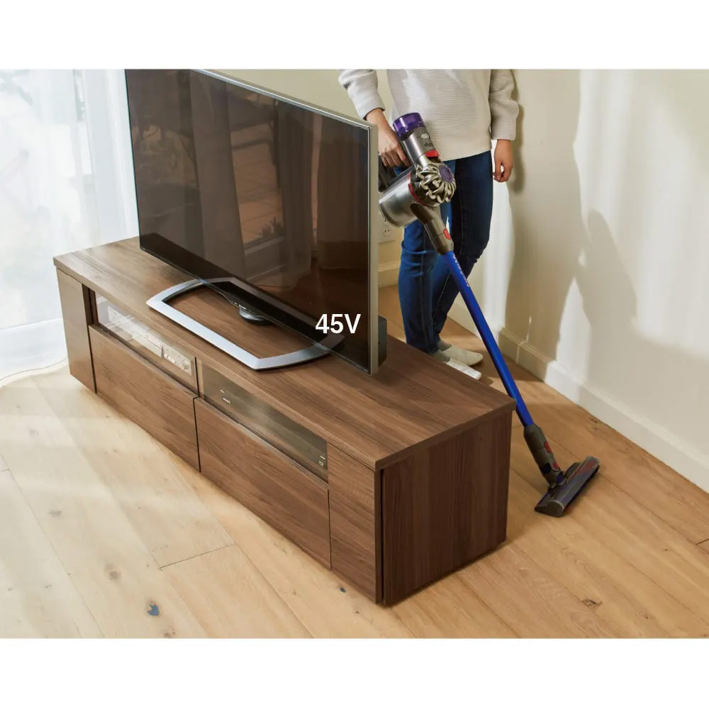 ≪幅172高さ40cm≫ テレビ台 隠しキャスター付き ローボード テレビ台 テレビボード 587805