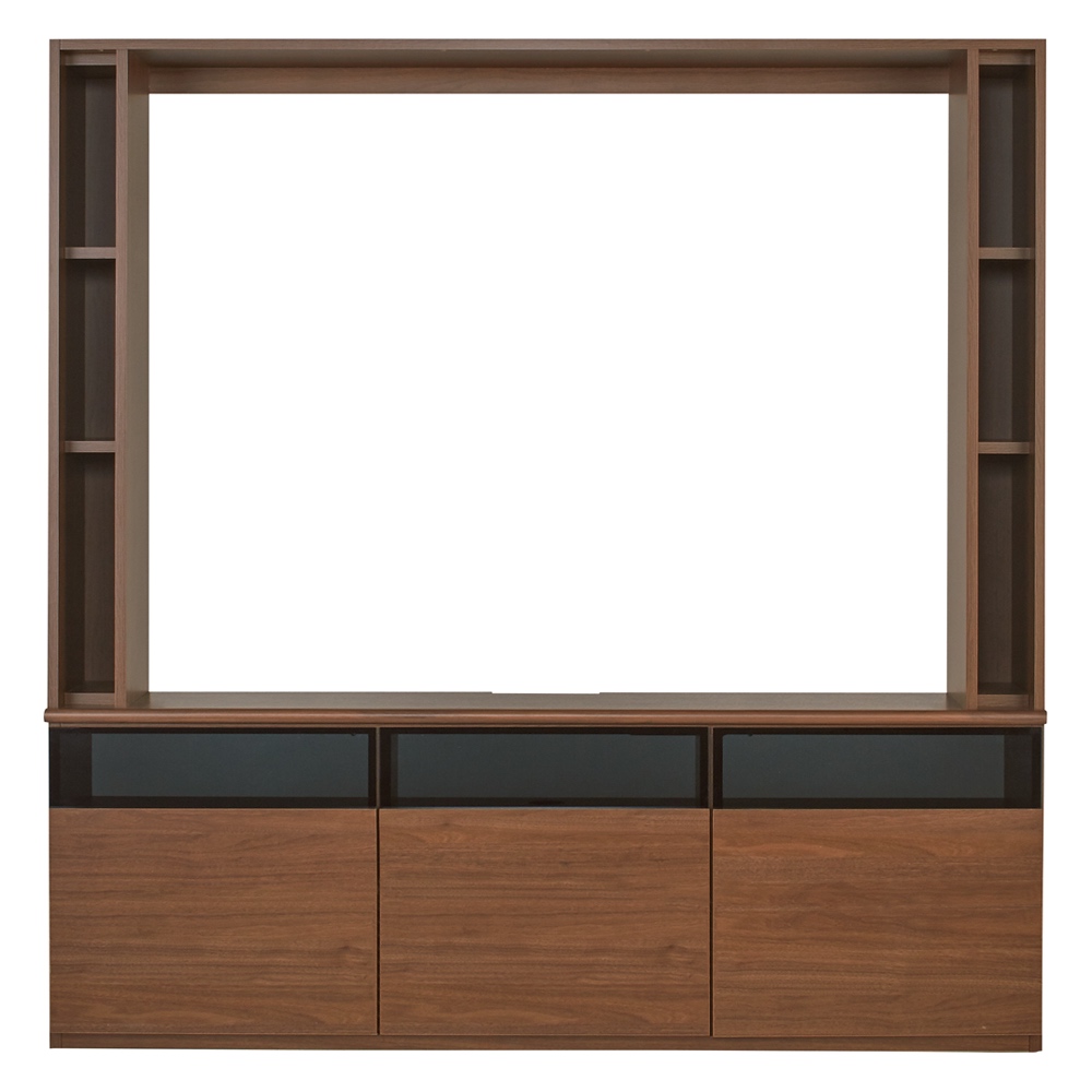 薄型壁面収納テレビ台 幅180高さ180cm 天板高さ62cmタイプ 壁面収納テレビ台 テレビ台 テレビボード 587935