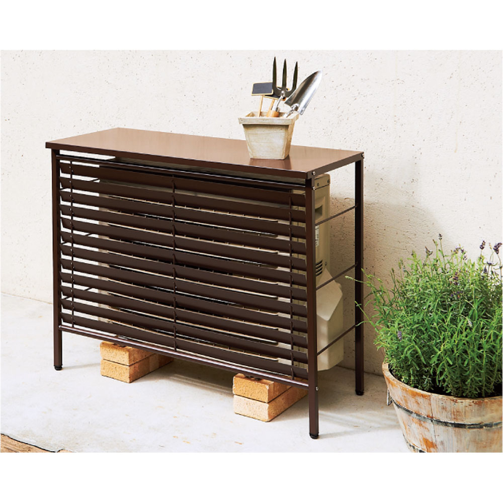 逆ルーバー室外機カバー カバーのみ エアコン室外機カバー 590401