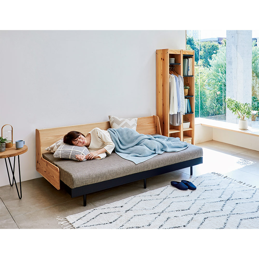 日田杉 ごろ寝ソファベッド ソファベッド ソファ 626206