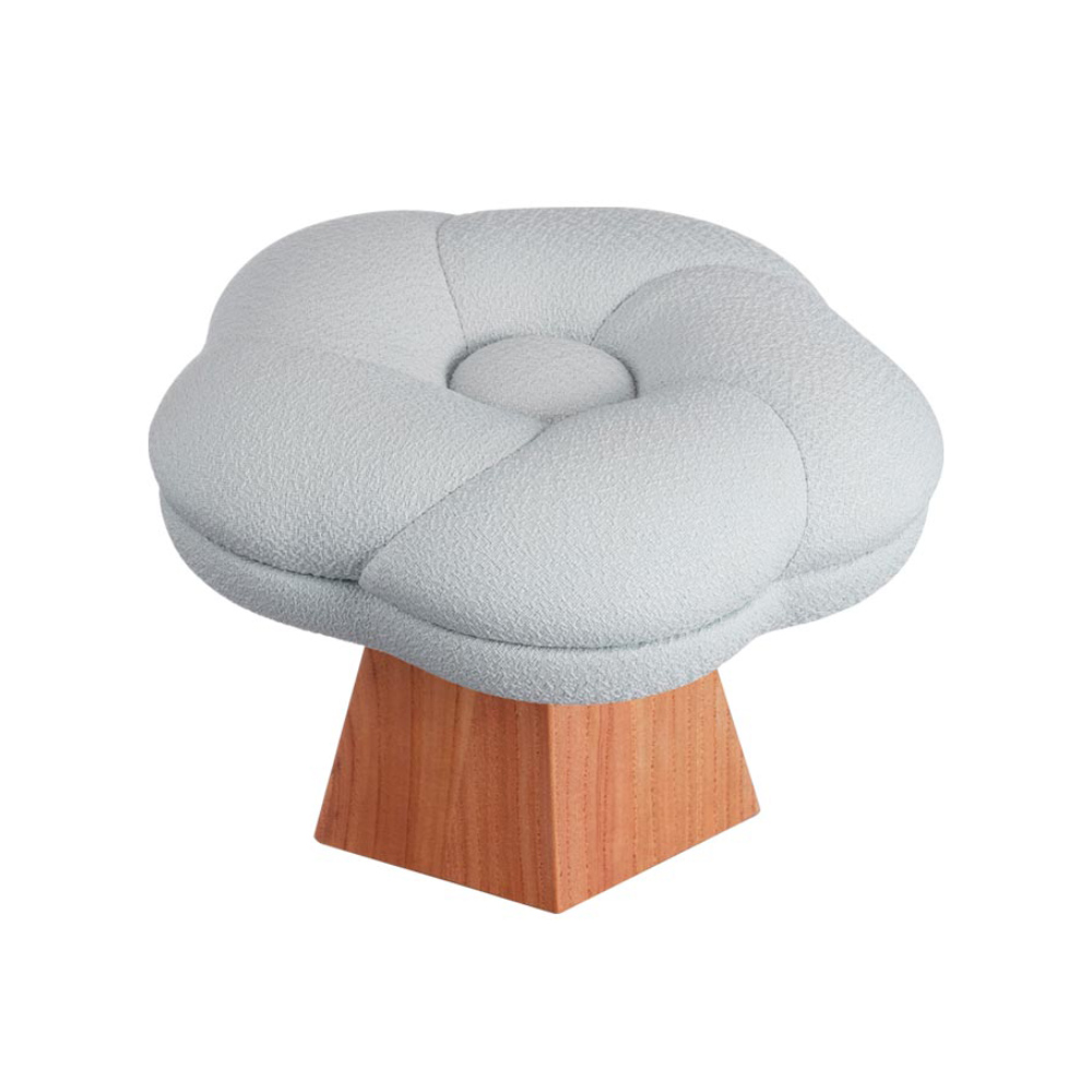 センダン天然木モナカ正座椅子 梅 高さ18cm・19cm幅26cm奥行26cm スツール 丸椅子 椅子 チェア 626321