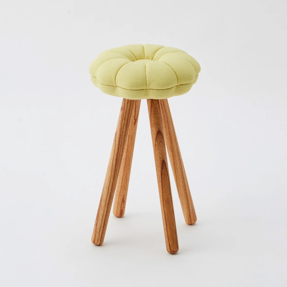 センダン天然木モナカシリーズ スツール 菊 ミドルタイプ 高さ45cm幅29cm奥行29cm スツール 丸椅子 椅子 チェア 626326