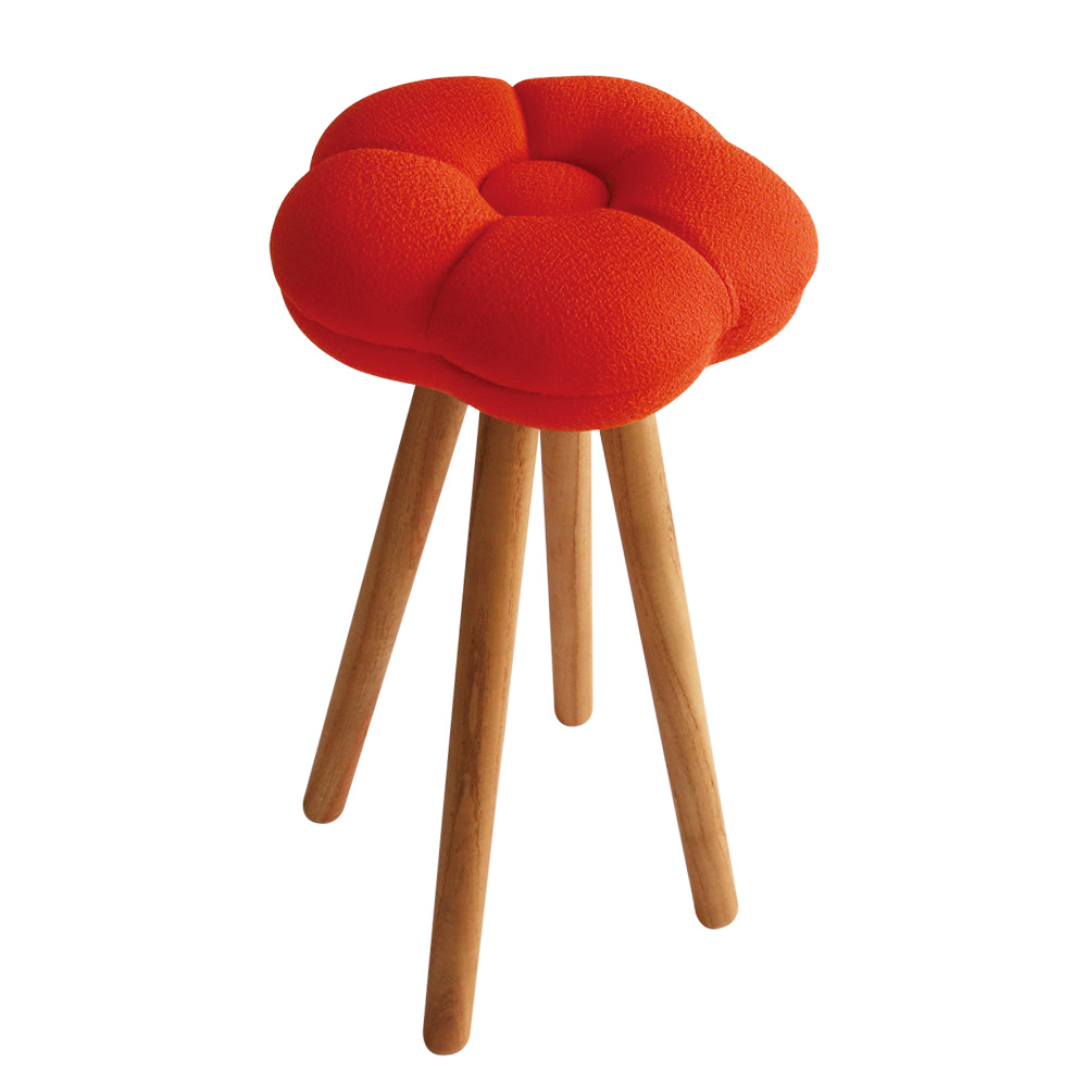 センダン天然木モナカシリーズ スツール 椿 ハイタイプ 高さ55cm幅32cm奥行32cm カウンターチェア 椅子 チェア 626328