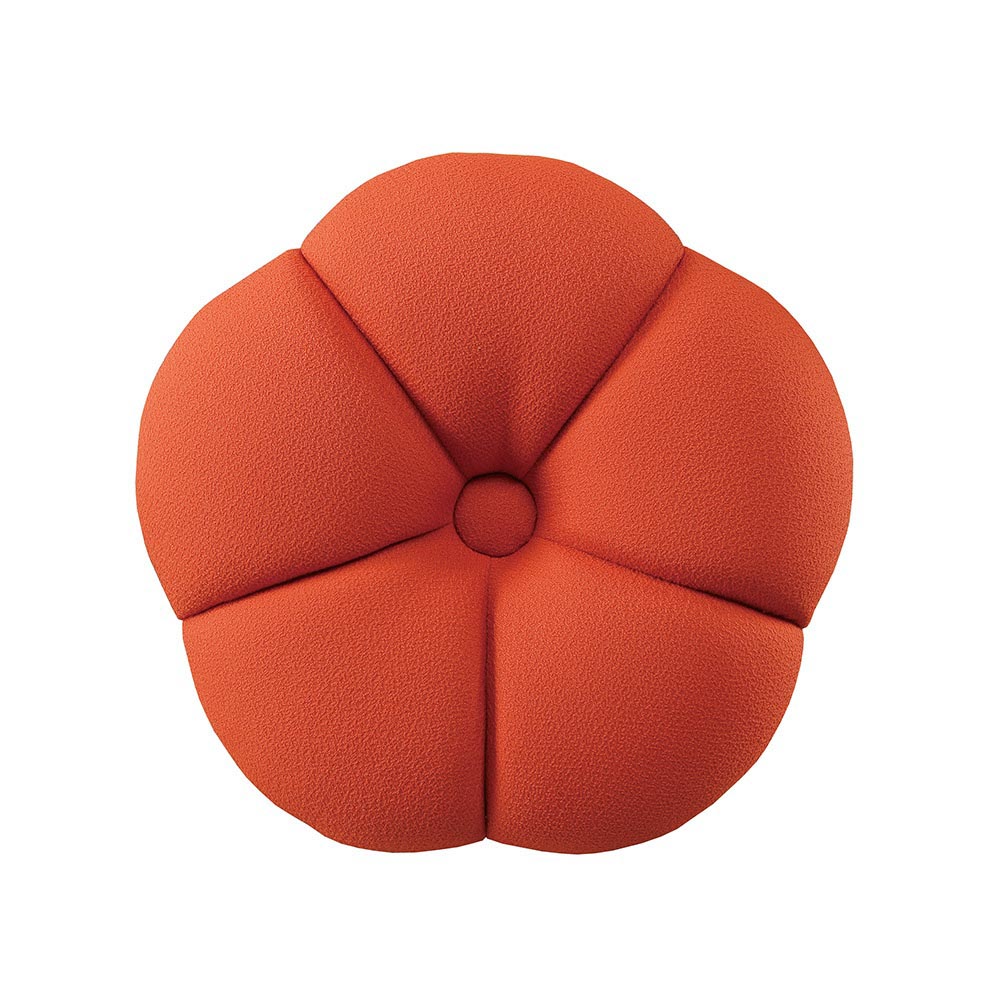 センダン天然木モナカシリーズ フロアクッション 椿 高さ13cm幅37cm奥行37cm カバー類 626357