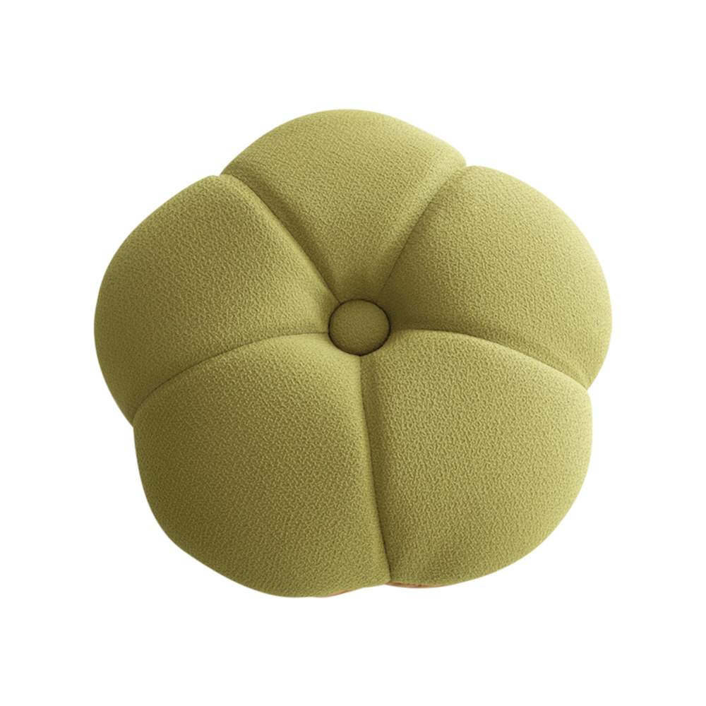 センダン天然木モナカシリーズ フロアクッション 椿 高さ13cm幅37cm奥行37cm カバー類 626357