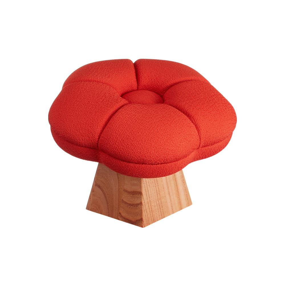 センダン天然木モナカ正座椅子 椿 高さ18cm・19cm幅26cm奥行26cm スツール 丸椅子 椅子 チェア 626372