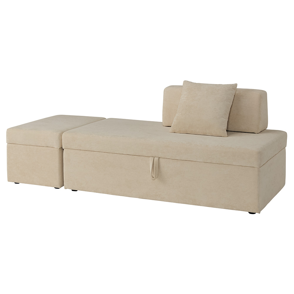 コンパクト収納ソファベッド ベンチ 椅子 チェア 626606