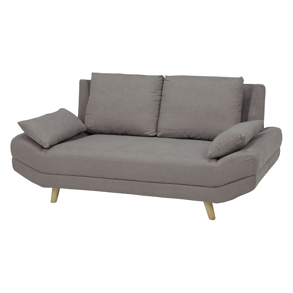 ゆったり座面のごろ寝ソファ 2人用ソファ ファブリックソファ ソファ 626657