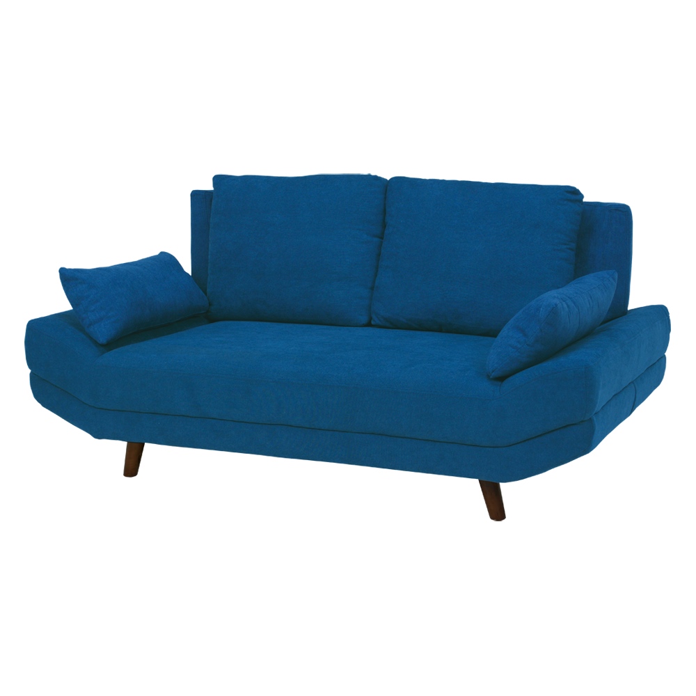 ゆったり座面のごろ寝ソファ 2人用ソファ ファブリックソファ ソファ 626657