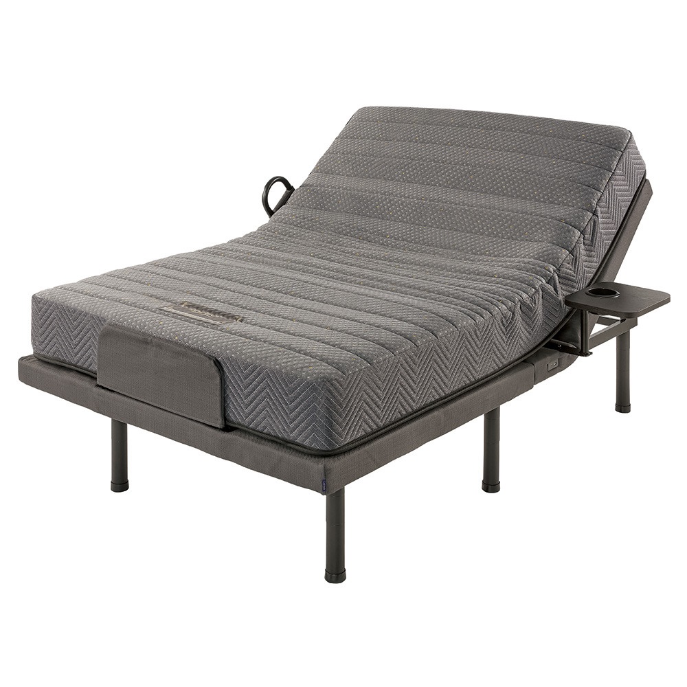 ≪ポケットコイルマットレス付き≫ アンネルベッド「ディスカバリー」 アーバンモダンデザイン電動ベッド セミダブルサイズ リクライニングベッド ベッド 626711