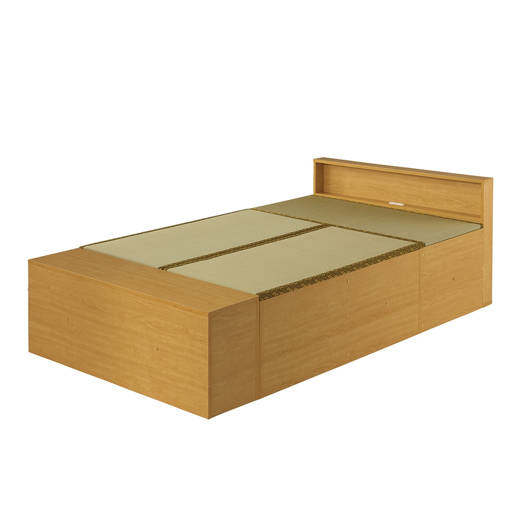 組み替え可能な大量収納畳ベッド 高さ45cmタイプ 畳ベッド ベッド 626902