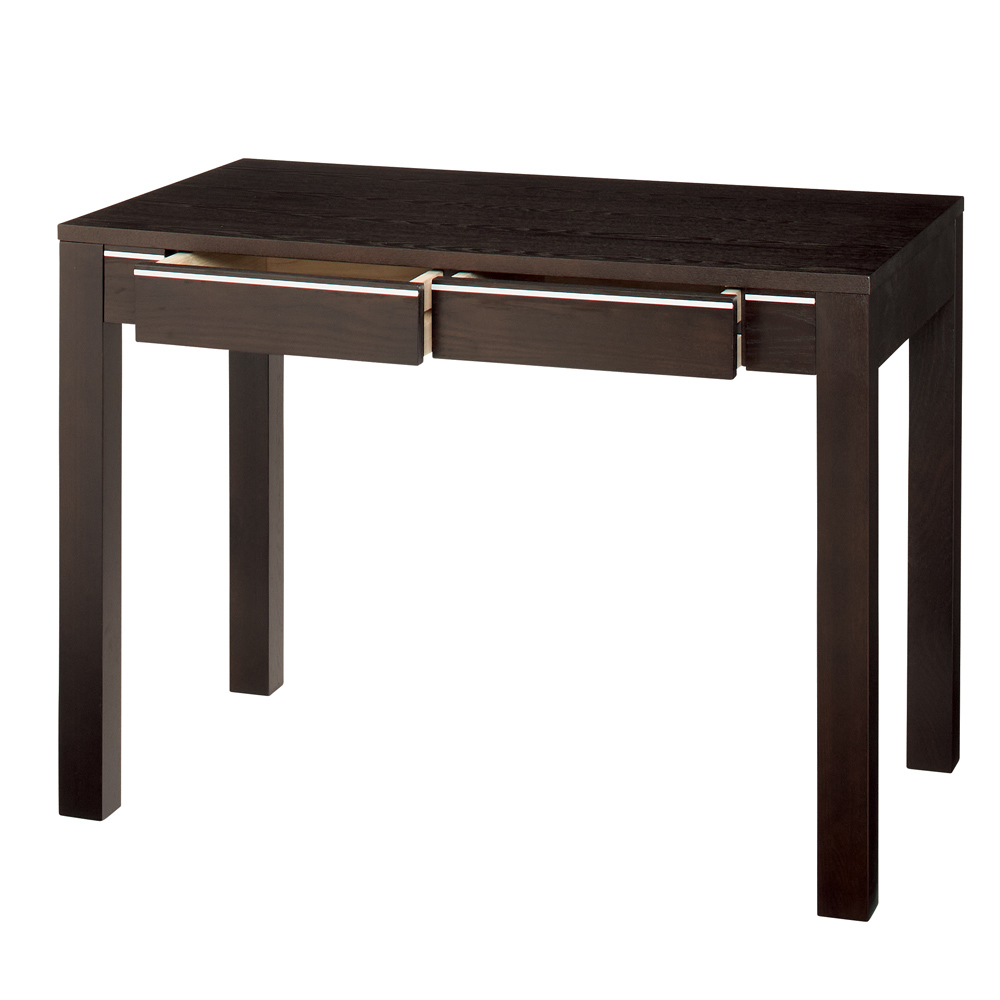 天然木アルミラインシリーズ デスク 幅100cm オフィス 事務 書斎机 机 627101