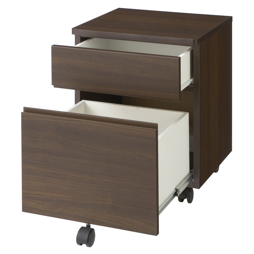 ジャストフィットするデスクシリーズ サイドチェスト サイド 脇机 机 627124