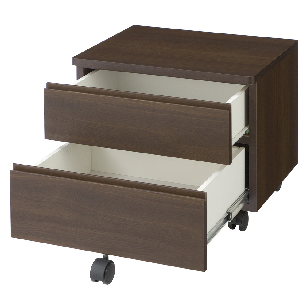 ジャストフィットするデスクシリーズ プリンターカート 台 ラック リビング収納 627125