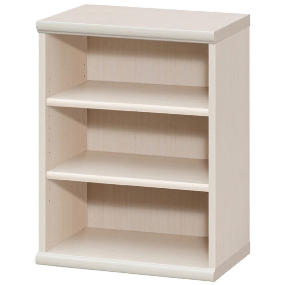 棚位置が全て選べるオープン本棚 幅44.5cm高さ60cm コミックラック 本棚 ラック シェルフ 627602