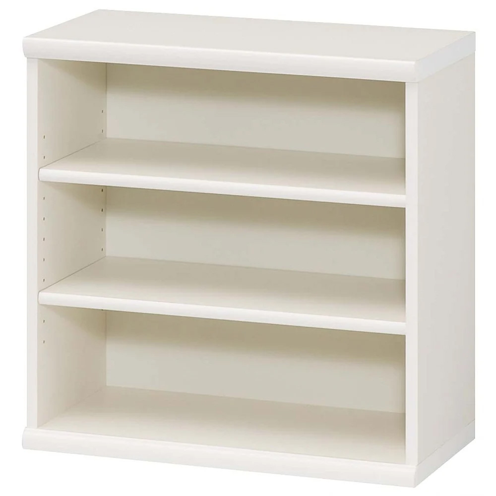 棚位置が全て選べるオープン本棚 幅59.5cm高さ60cm コミックラック 本棚 ラック シェルフ 627603