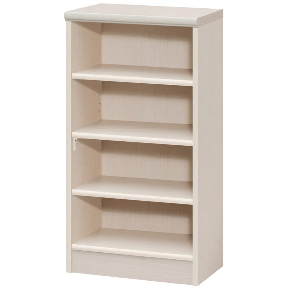 棚位置が全て選べるオープン本棚 幅44.5cm高さ88.5cm コミックラック 本棚 ラック シェルフ 627607