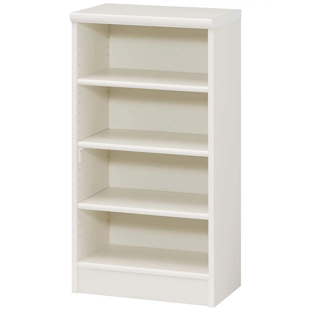 棚位置が全て選べるオープン本棚 幅44.5cm高さ88.5cm コミックラック 本棚 ラック シェルフ 627607