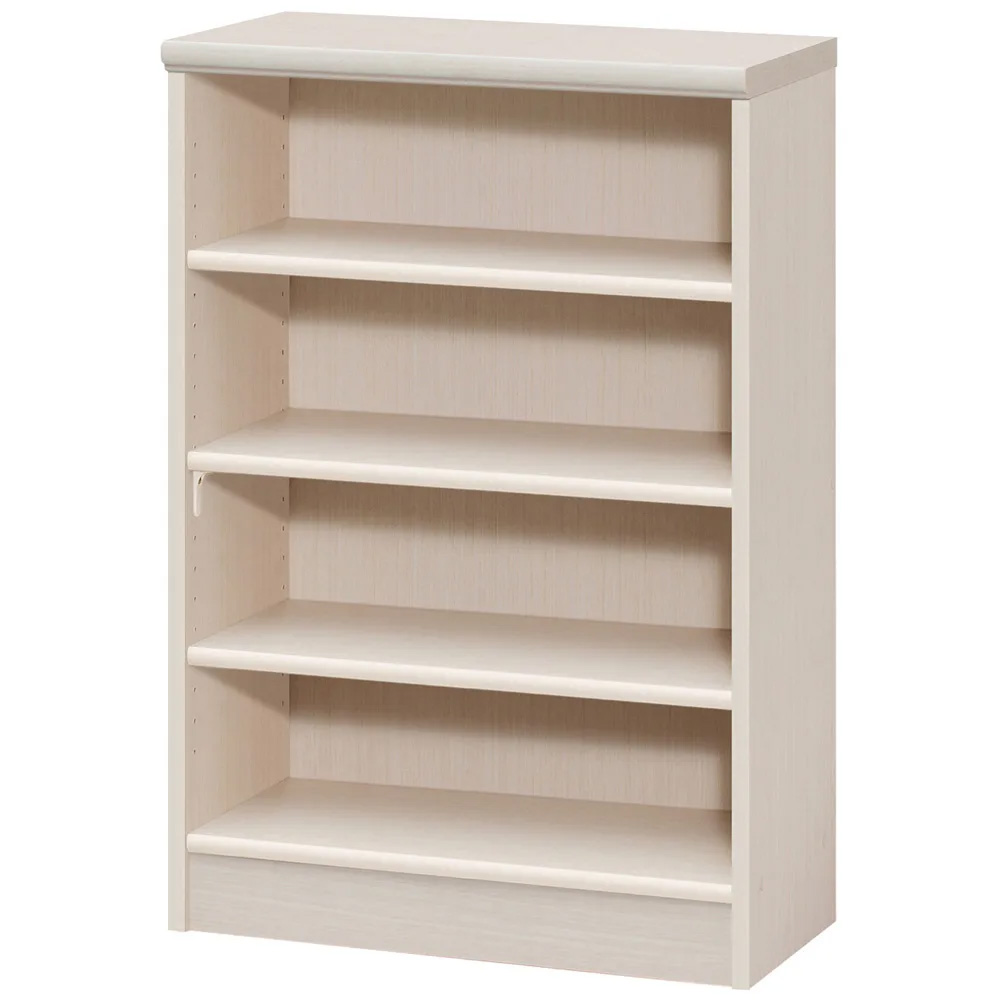 棚位置が全て選べるオープン本棚 幅59.5cm高さ88.5cm コミックラック 本棚 ラック シェルフ 627608