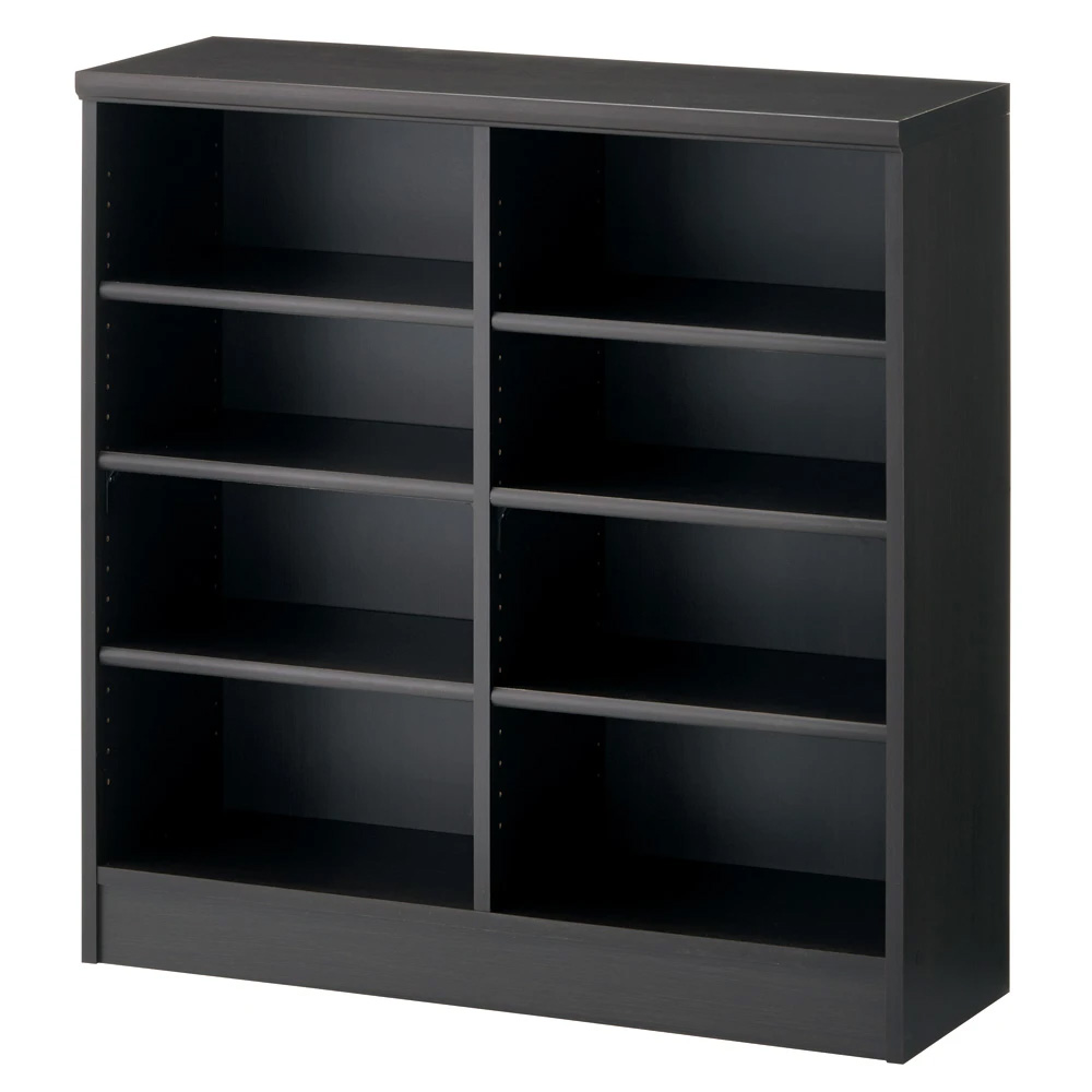 棚位置が全て選べるオープン本棚 幅86.5cm高さ88.5cm コミックラック 本棚 ラック シェルフ 627609