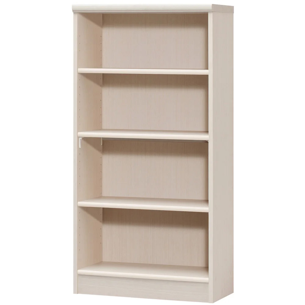 棚位置が全て選べるオープン本棚 幅59.5cm高さ117cm コミックラック 本棚 ラック シェルフ 627613