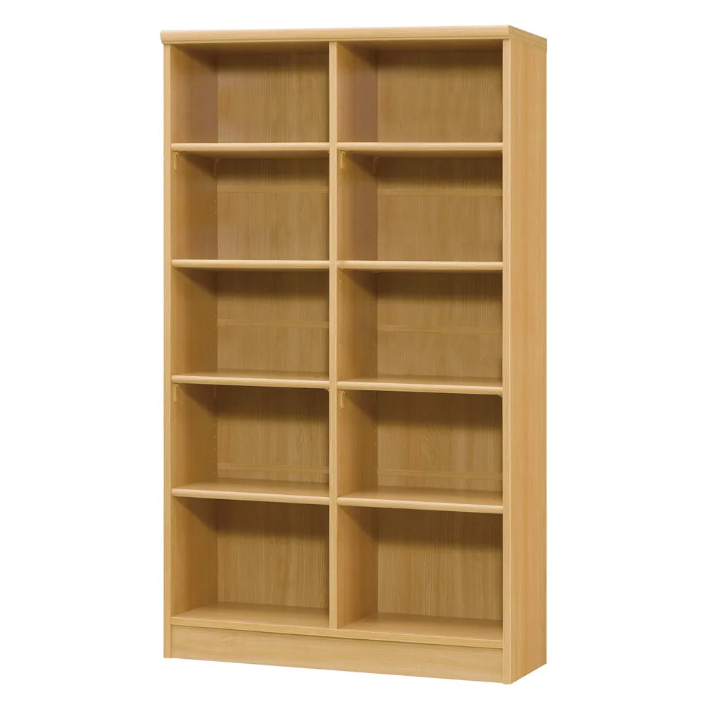 棚位置が全て選べるオープン本棚 幅86.5cm高さ150cm 本棚 ブックシェルフ 書棚 ラック シェルフ 627618