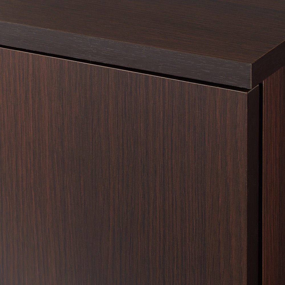 【完成品】リビングブックキャビネット 幅87奥行25高さ80cm 本棚 ブックシェルフ 書棚 ラック シェルフ 628143