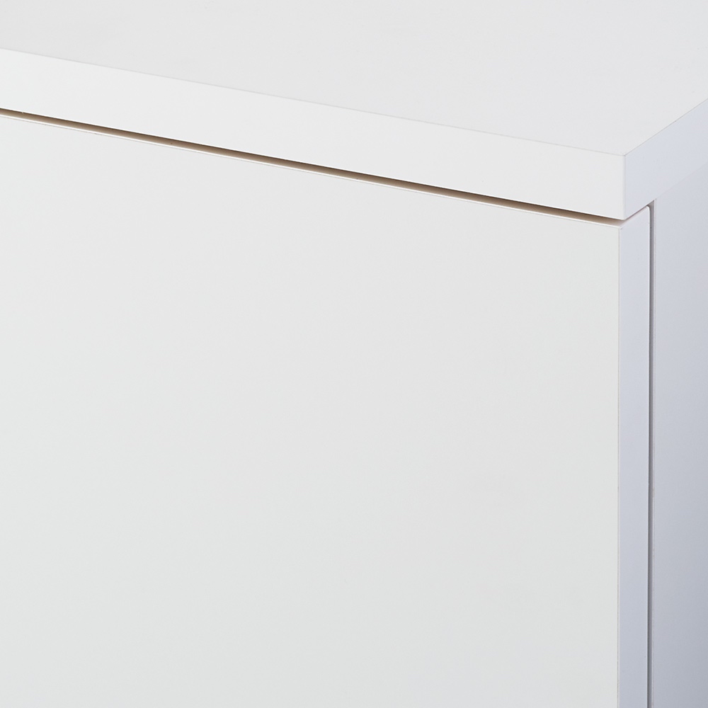 【完成品】リビングブックキャビネット 幅115.5奥行25高さ100cm 本棚 ブックシェルフ 書棚 ラック シェルフ 628150