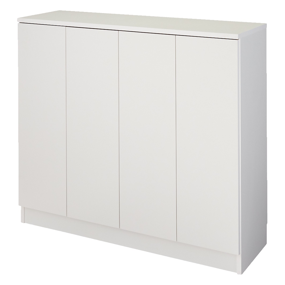 【完成品】リビングブックキャビネット 幅115.5奥行35高さ100cm 本棚 ブックシェルフ 書棚 ラック シェルフ 628153