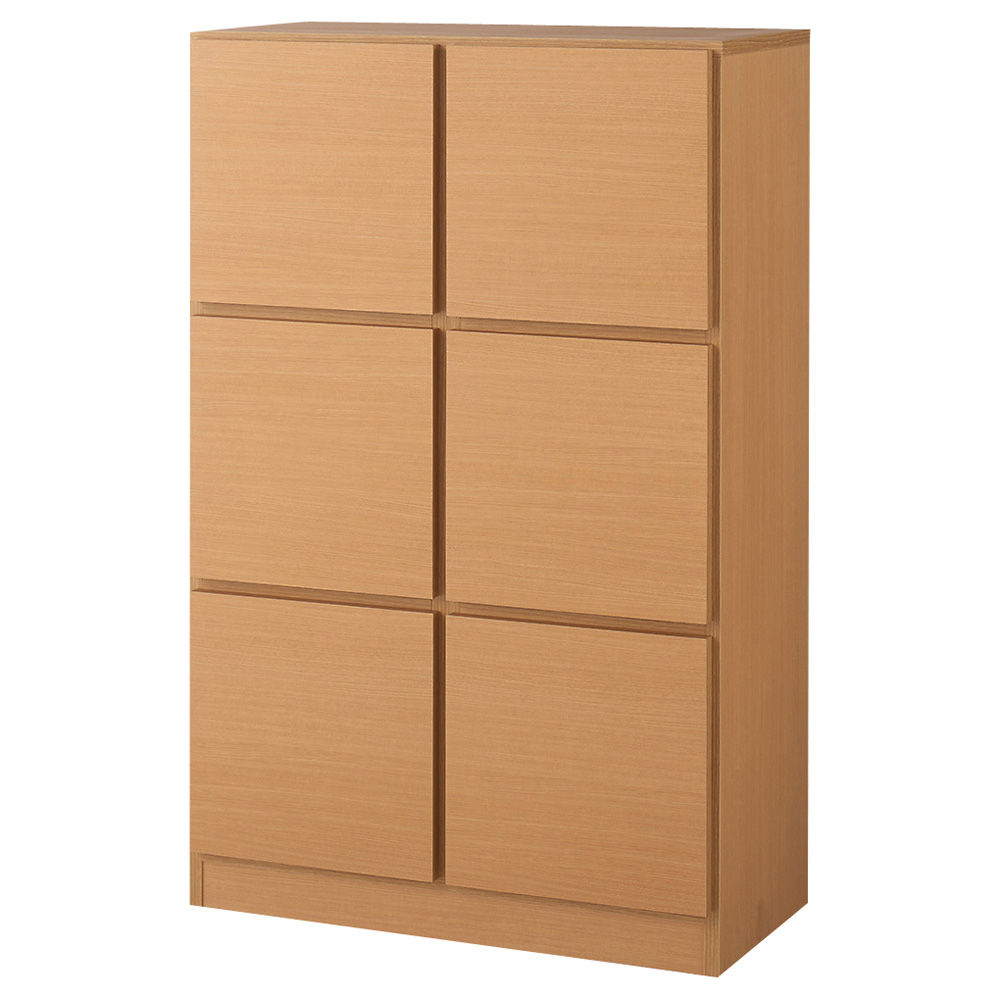 スクエアリビングキャビネット 3段扉＆引き出し キャビネット リビングボード リビング収納 628221