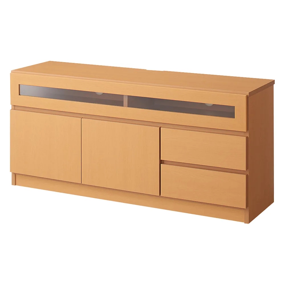 テレビ台 幅150高さ55cm 【コンパクト設置シアターシリーズ】 ミドルタイプテレビ台 テレビ台 テレビボード 628359