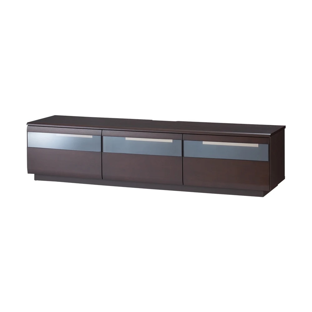 テレビ台 幅180高さ42cm 【オーク材アールデザインシリーズ】 ローボード テレビ台 テレビボード 628418