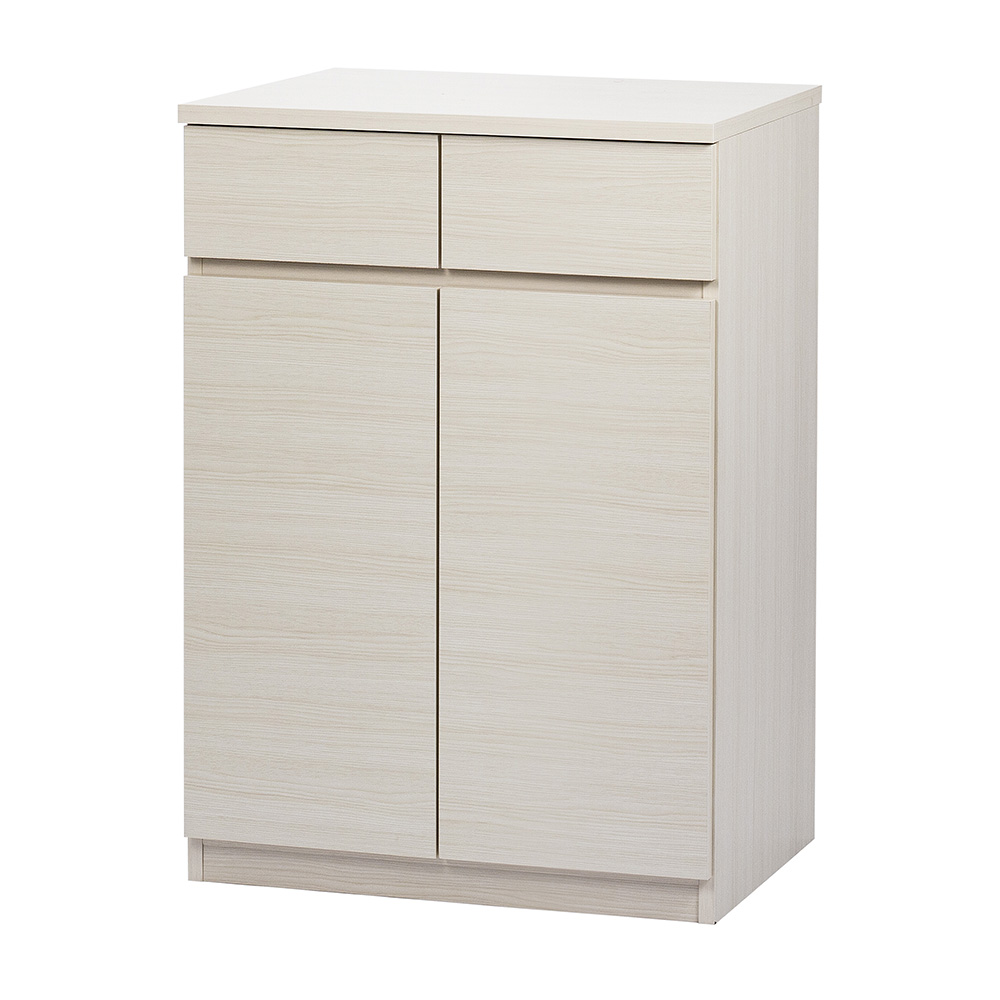 テレワークにも最適 北欧スタイルリビング収納シリーズ 2枚扉タイプ 幅60cm キャビネット リビングボード リビング収納 628703