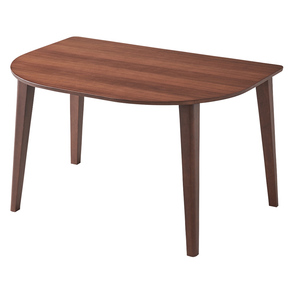 半円省スペースダイニングテーブル幅120cm ダイニングテーブル テーブル 628814